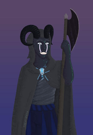 Delvis figur - renderet