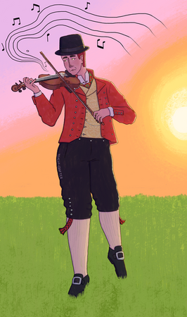 Hel kropp - komplisert design - helt farget - kompliserte farher - shadet - enkel bakgrunn (kvaliteten er meget redusert. Takk carrd -_-)